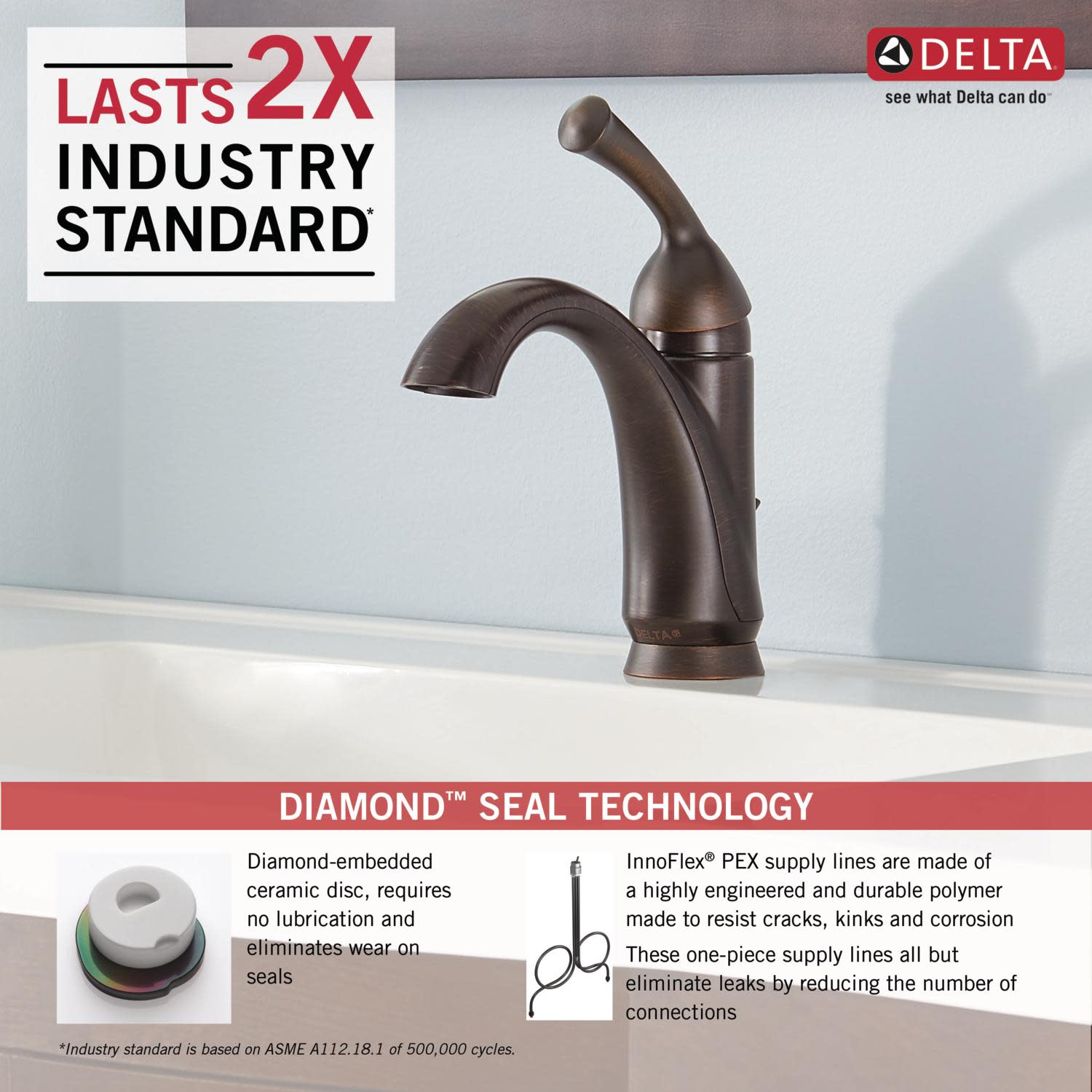 Delta 15999DST Haywood 1 Hole Bathroom Faucet Chrome eBay