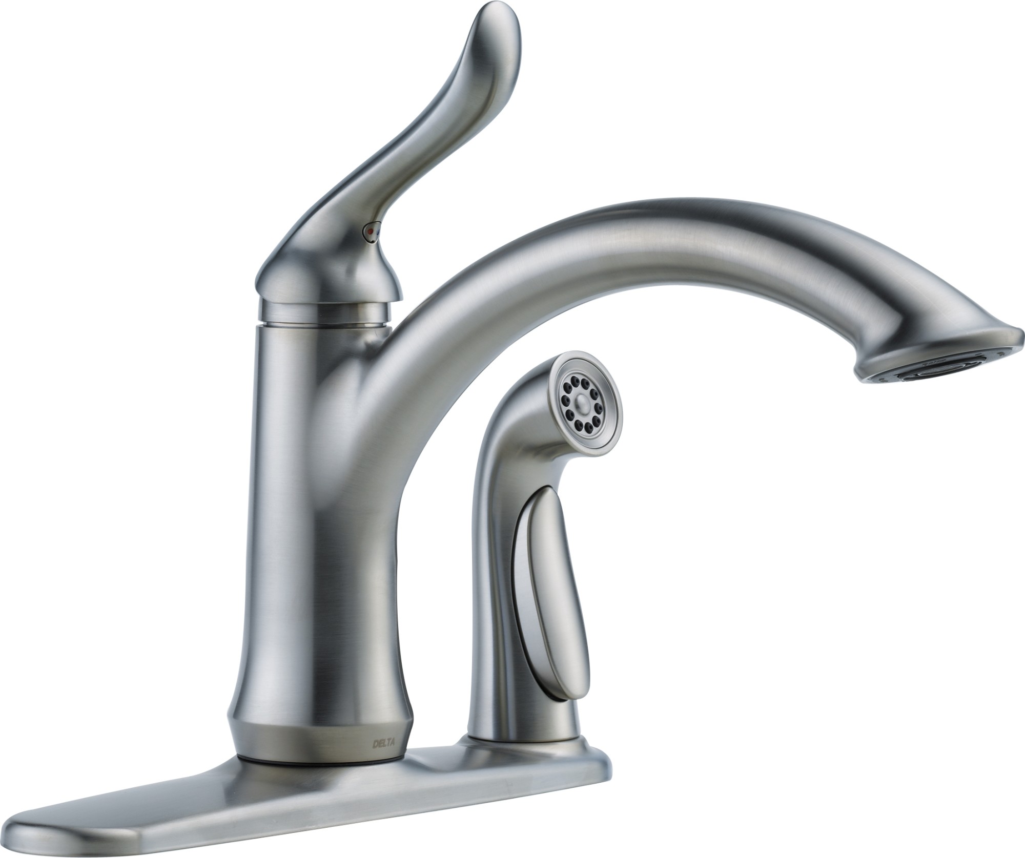 Delta 3353 DST Linden Kitchen Faucet Arctic Stainless EBay   Delta 3353 Ar Dst 184 