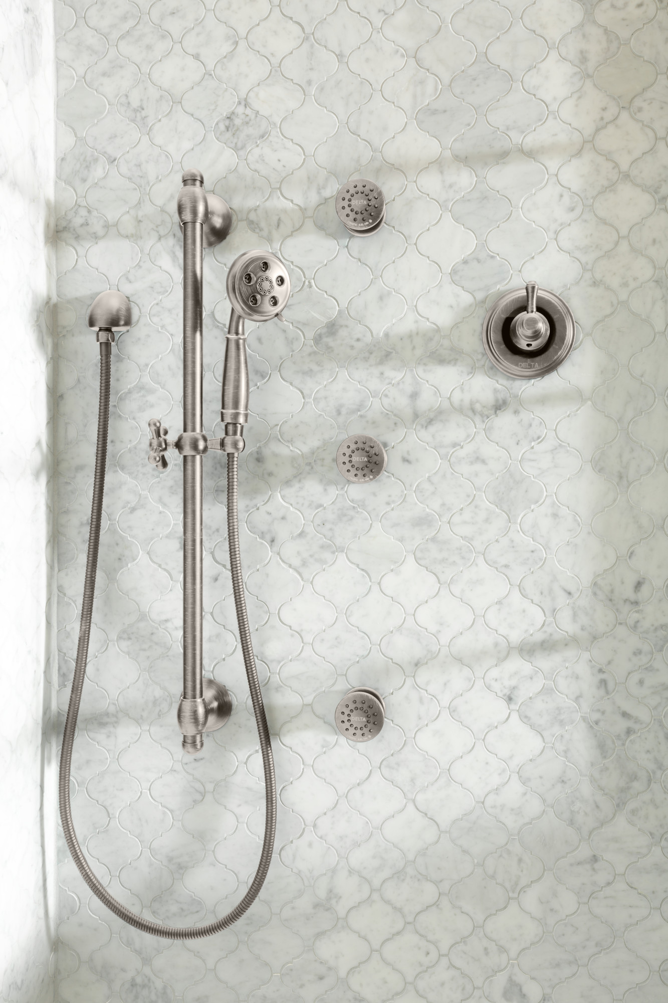 Delta 50560 Hand Shower Wall Supply Elbow Black eBay