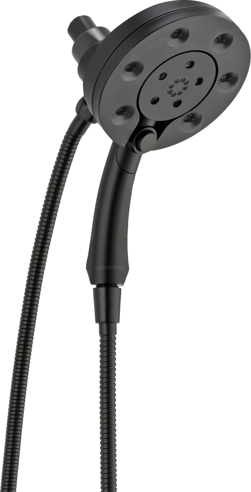 Delta 58472 2.5 GPM In2ition 2in1 Multi Function Shower Head Black