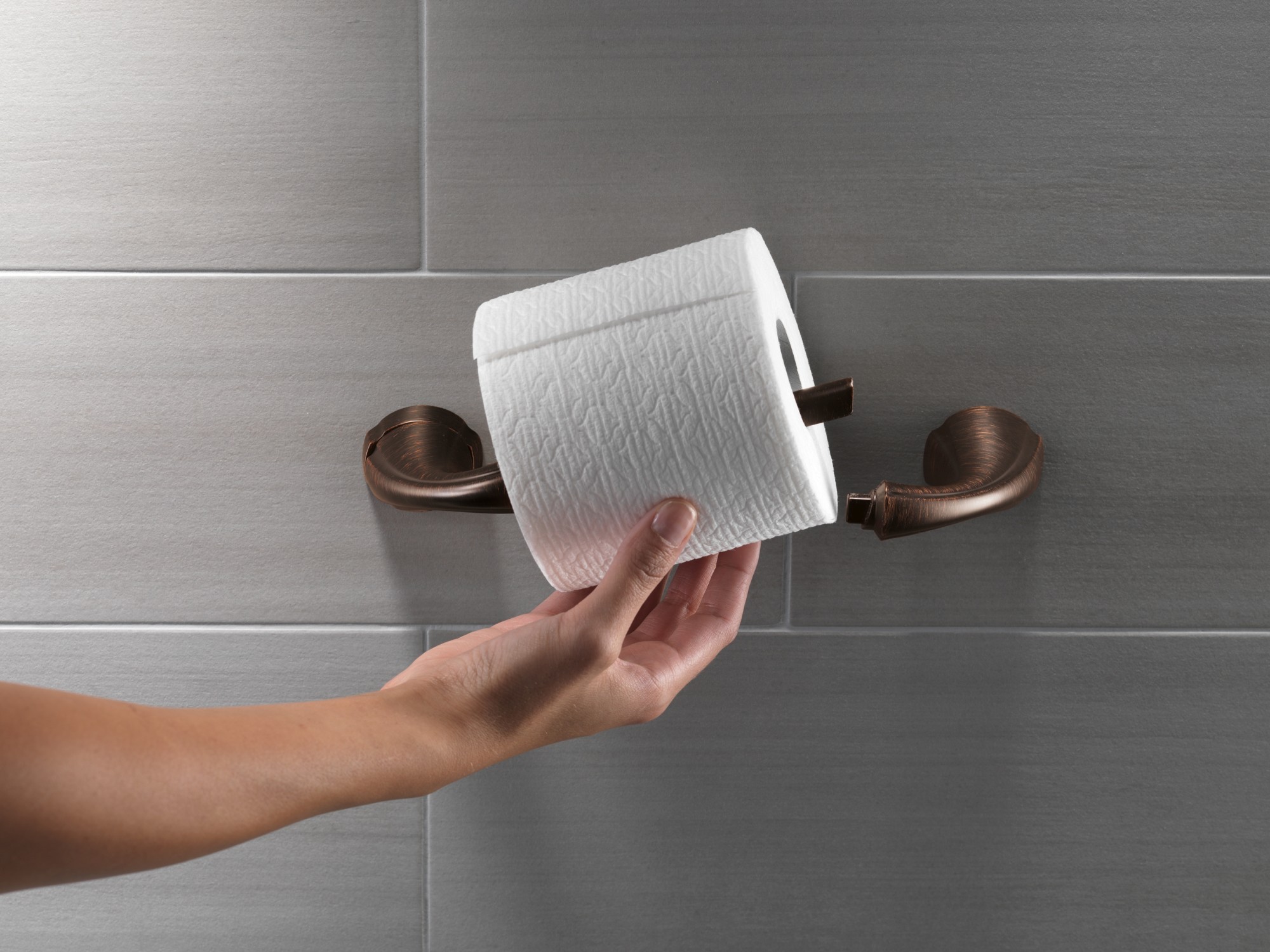 Delta 79250 Chrome Addison Pivoting Tissue Holder eBay