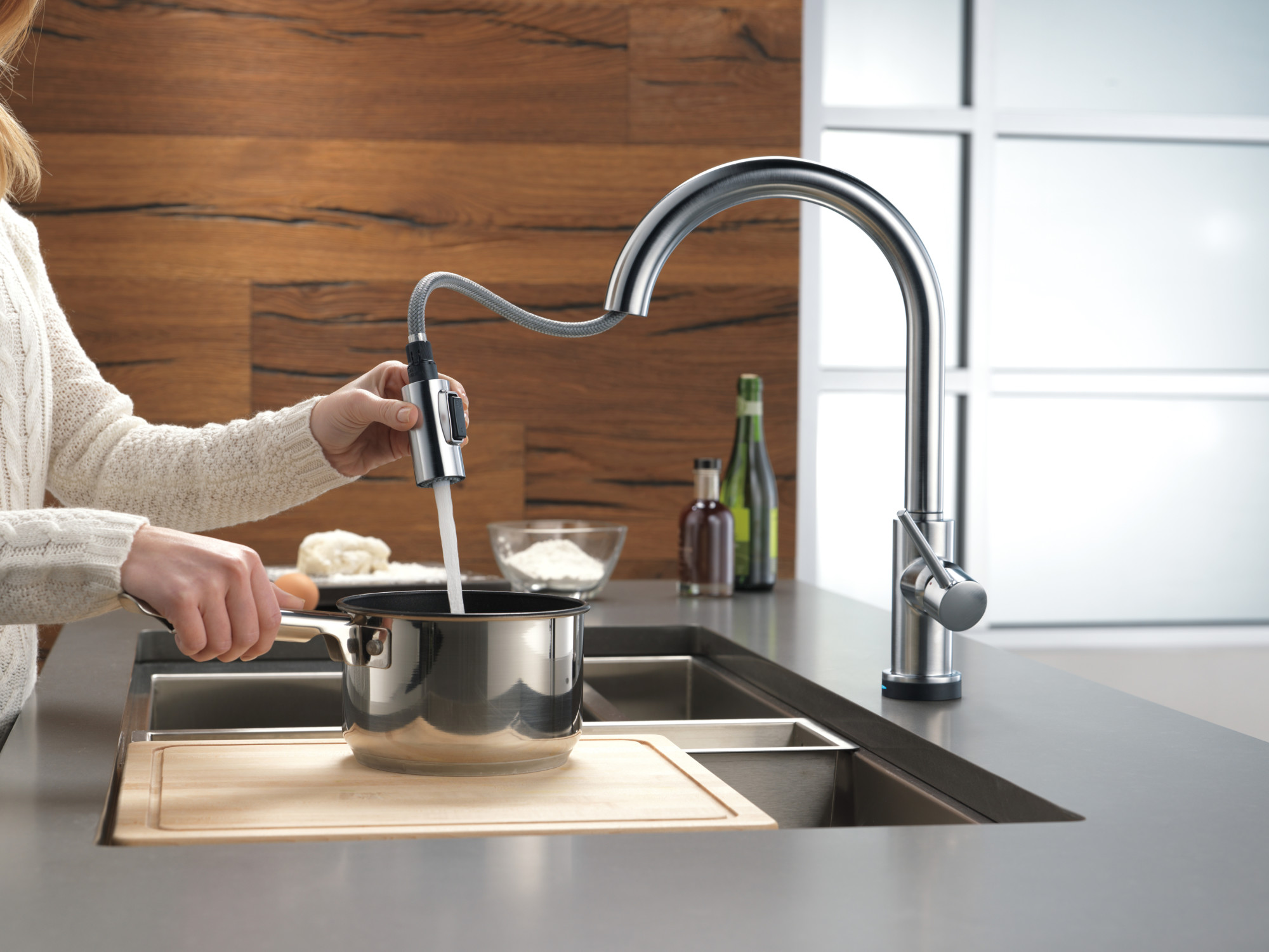 Faucet. Управляемый смеситель. Kitchen Faucet. Kitchen Faucets Touch.