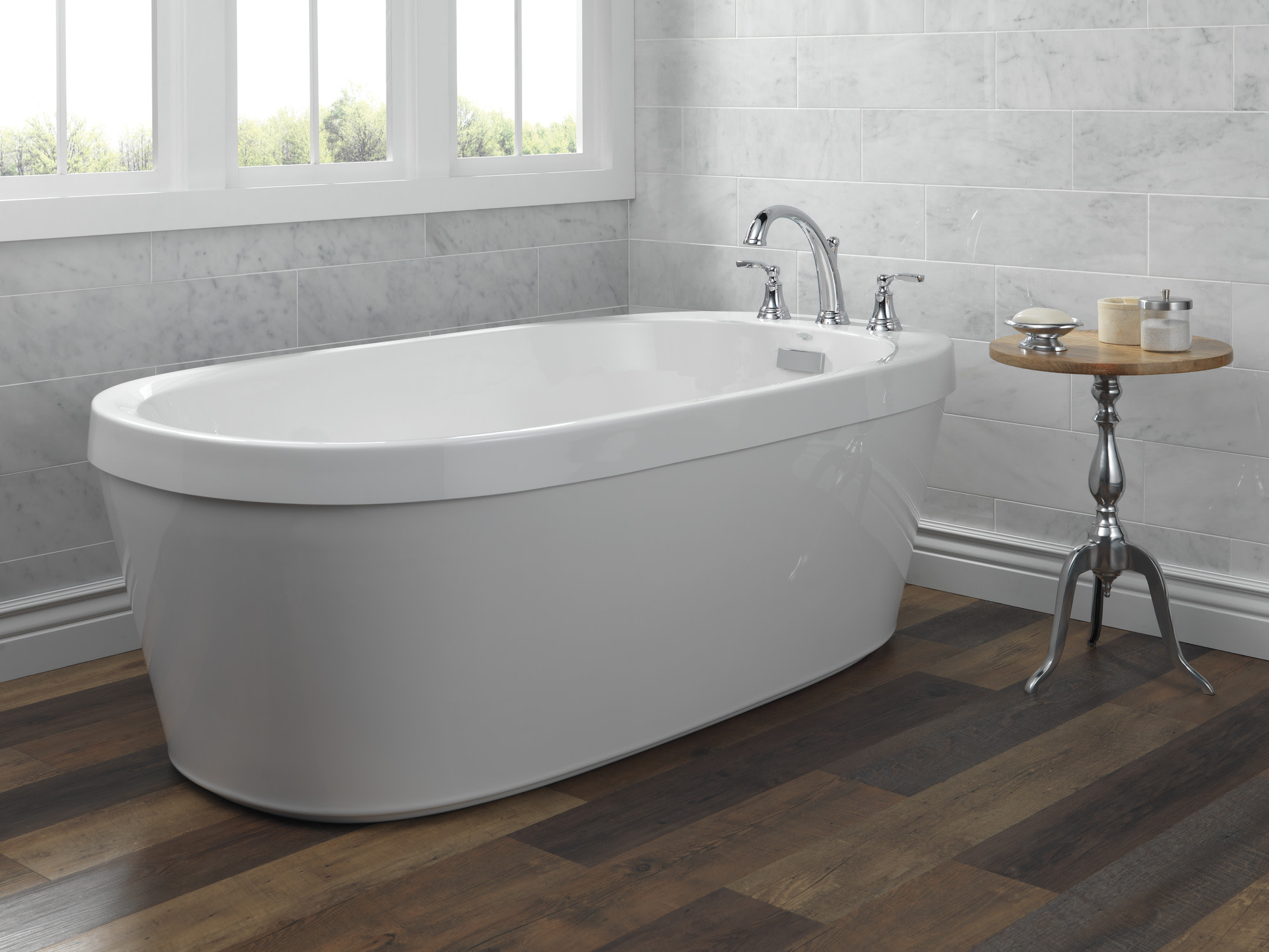 Delta Woodhurst Roman Tub Trim Bronze T2732RB for sale online