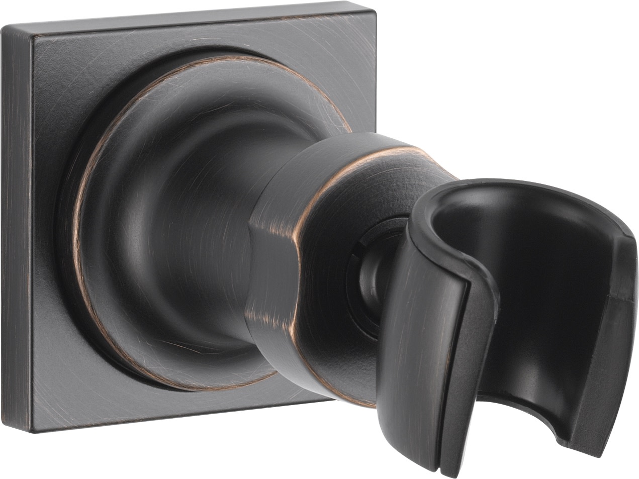 Delta U4010PK Bronze Square Wall Mount Bracket Hand Shower Holder eBay