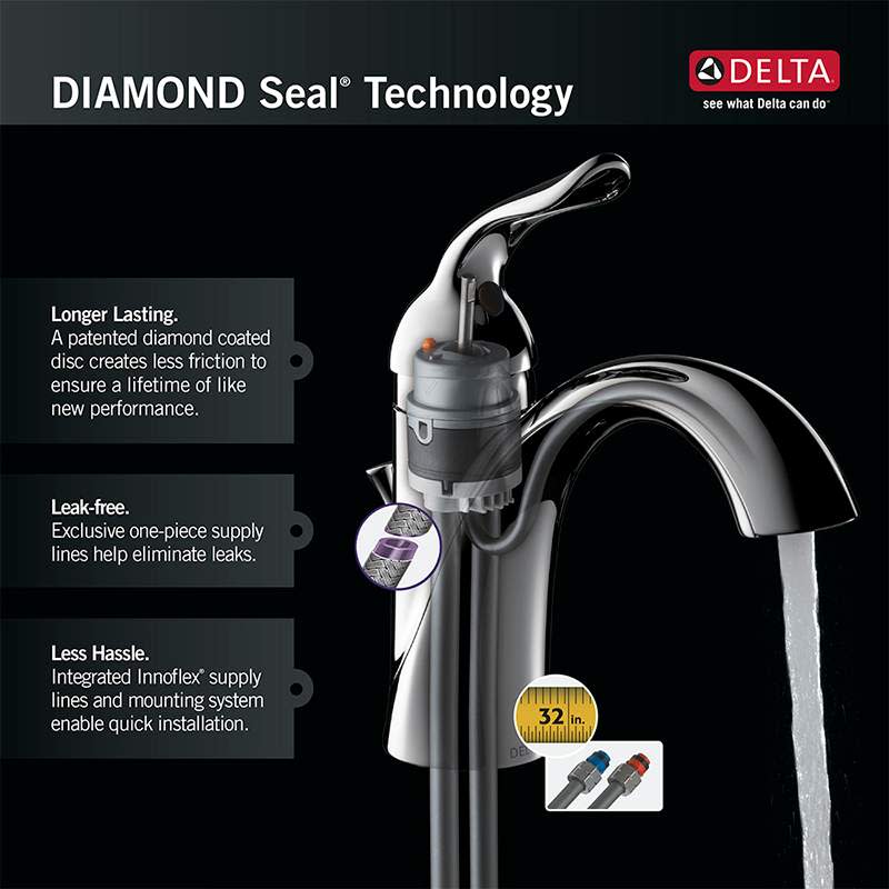 Delta 3552 Mpu Dst Tesla Centerset Widespread Bathroom Faucet Brilliance 34449771894 Ebay
