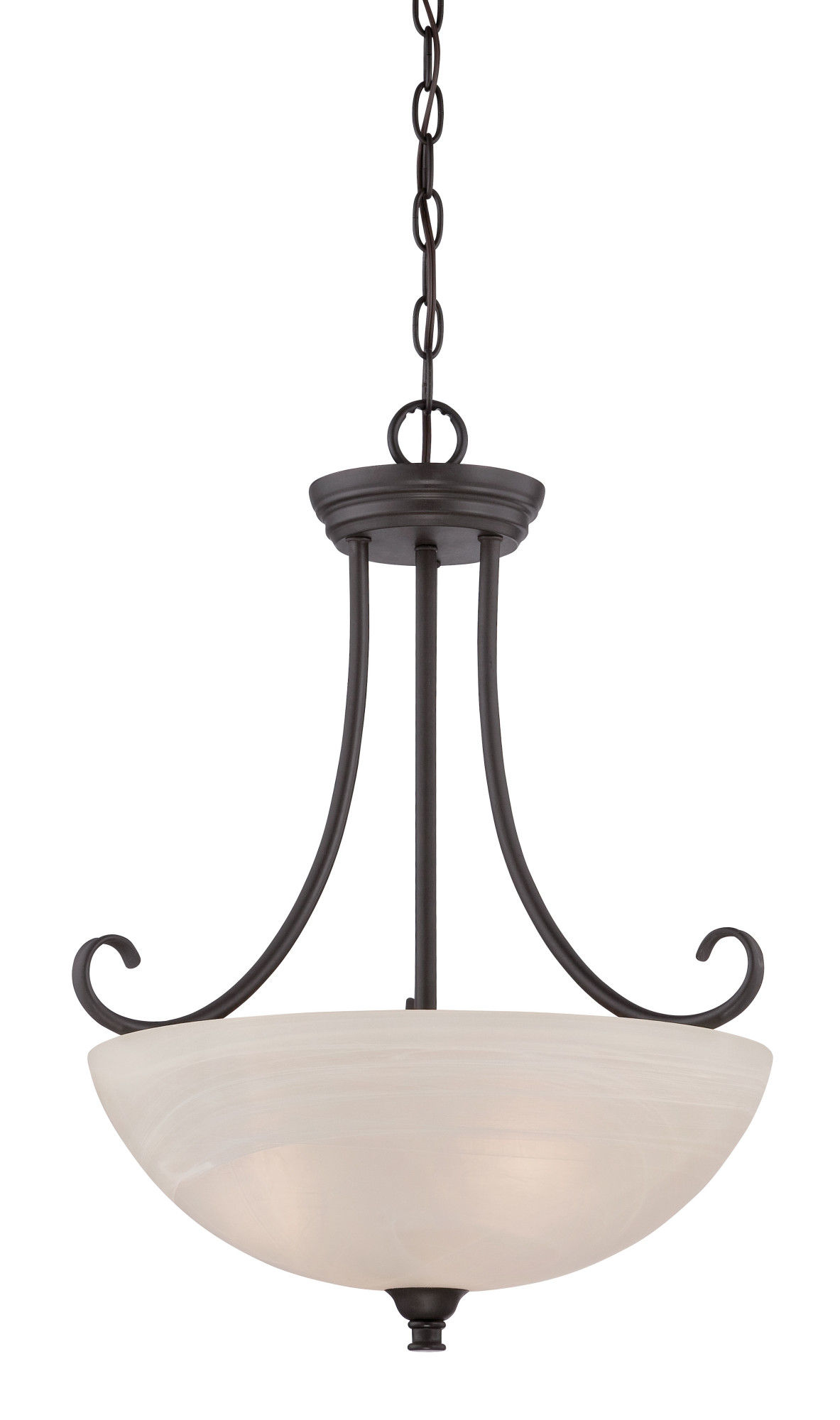 Designers Fountain 85131 Orb Kendall 3 Light Bowl Shaped Pendant Designers Fountain 85131 Kendall 3 Light Bowl Shaped Pendant