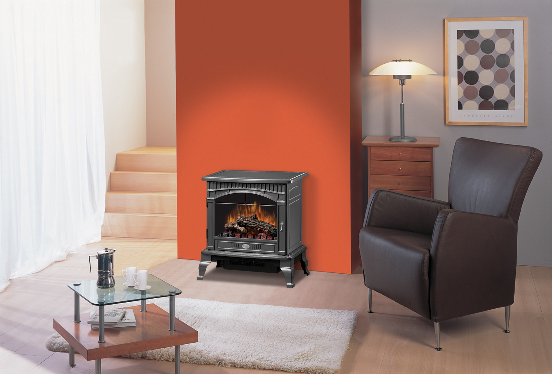 Dimplex DS5629 1500 Watt 4,915 BTU Free Standing Electric Stove With ...