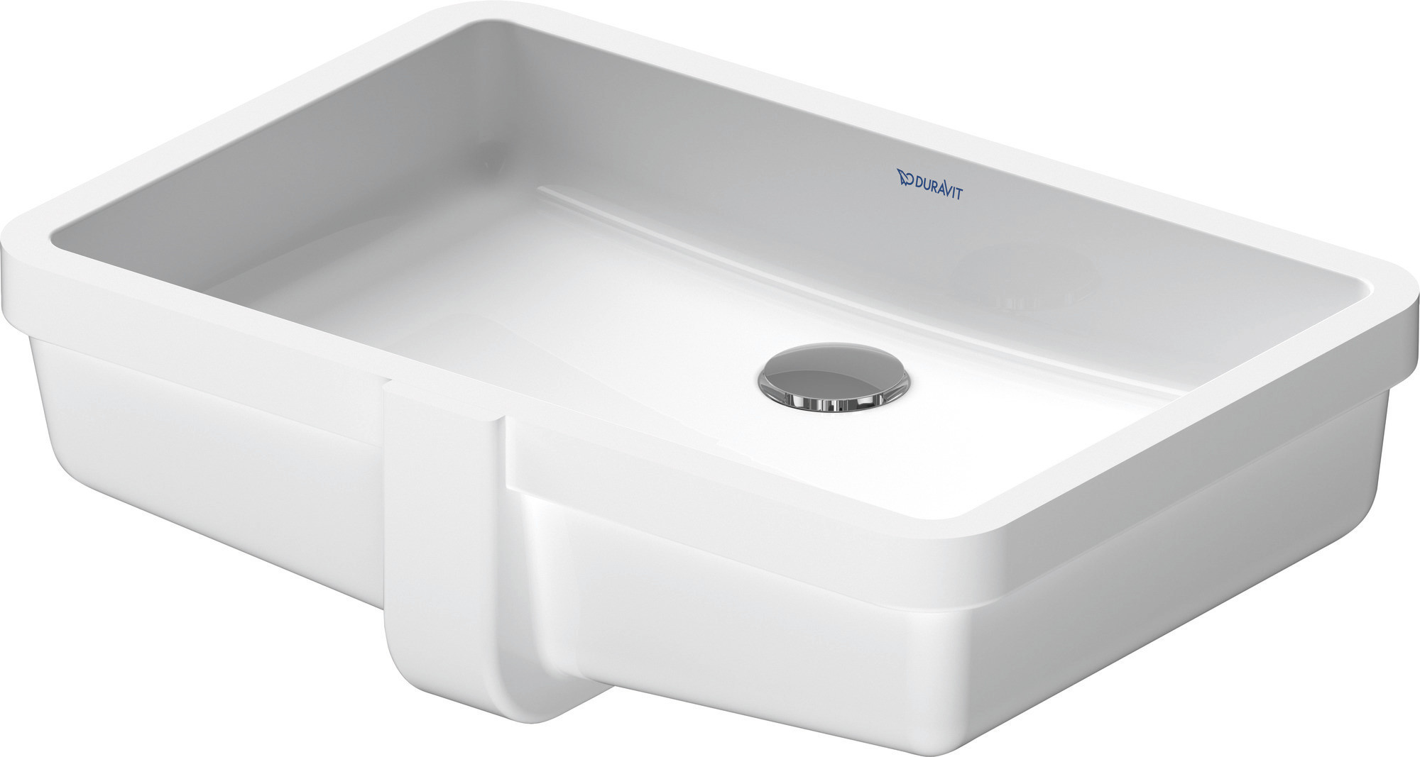 Duravit 0330480HOLE Vero 205/8" Rectangular Ceramic Undermount White eBay