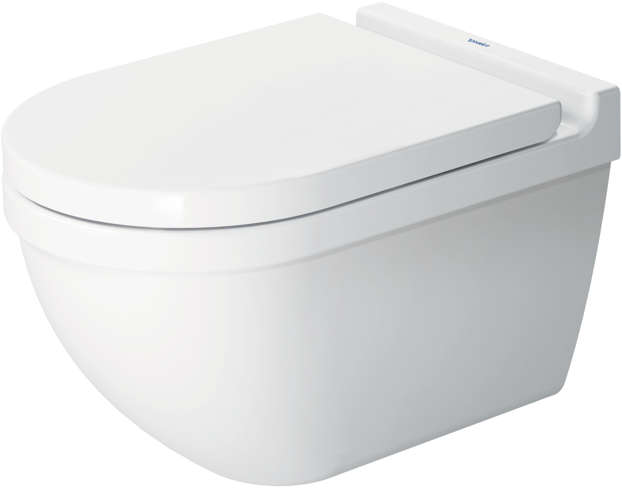 Duravit 222509DUAL Starck 3 0.8/1.6 GPF Dual Flush Wall Mounted