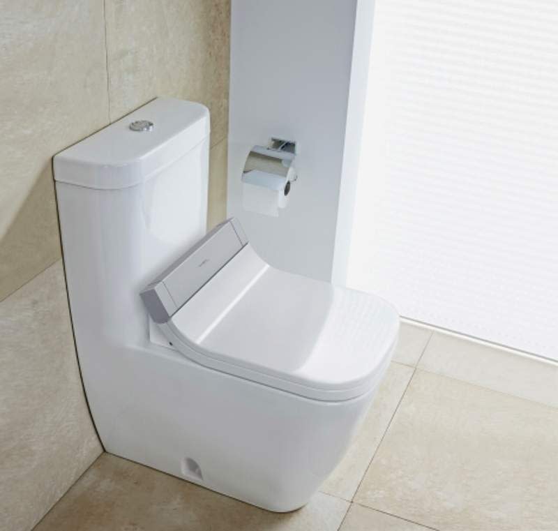 Duravit 610200 White Sensowash Starck C Elongated SlowClose Bidet Seat