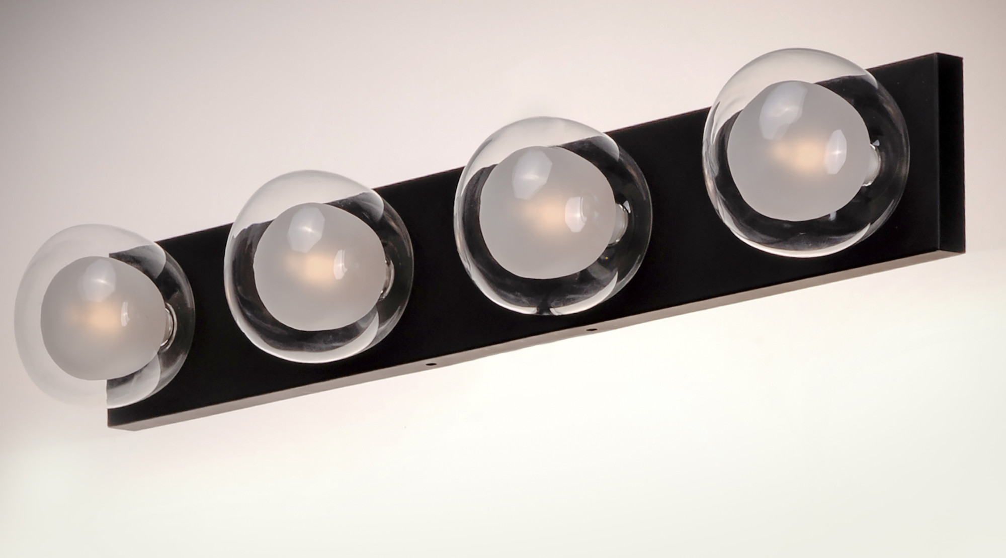 ET2 E2145493 Black Pod 4Light 31"W Led Vanity Strip 845094088196 eBay