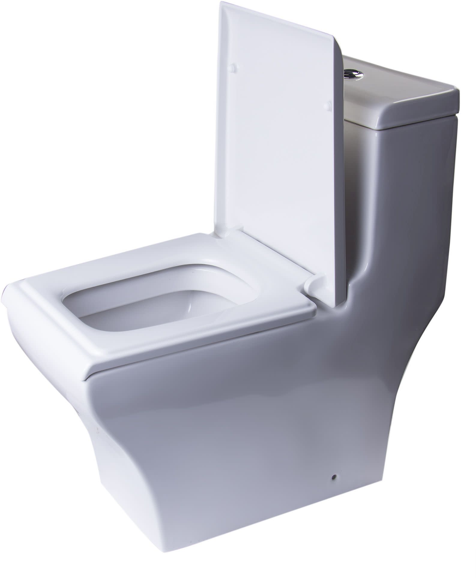 Eago TB356 One Piece Eco Friendly Ceramic Toilet White eBay