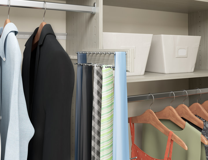 Easy Track Closet System Design Dandk Organizer