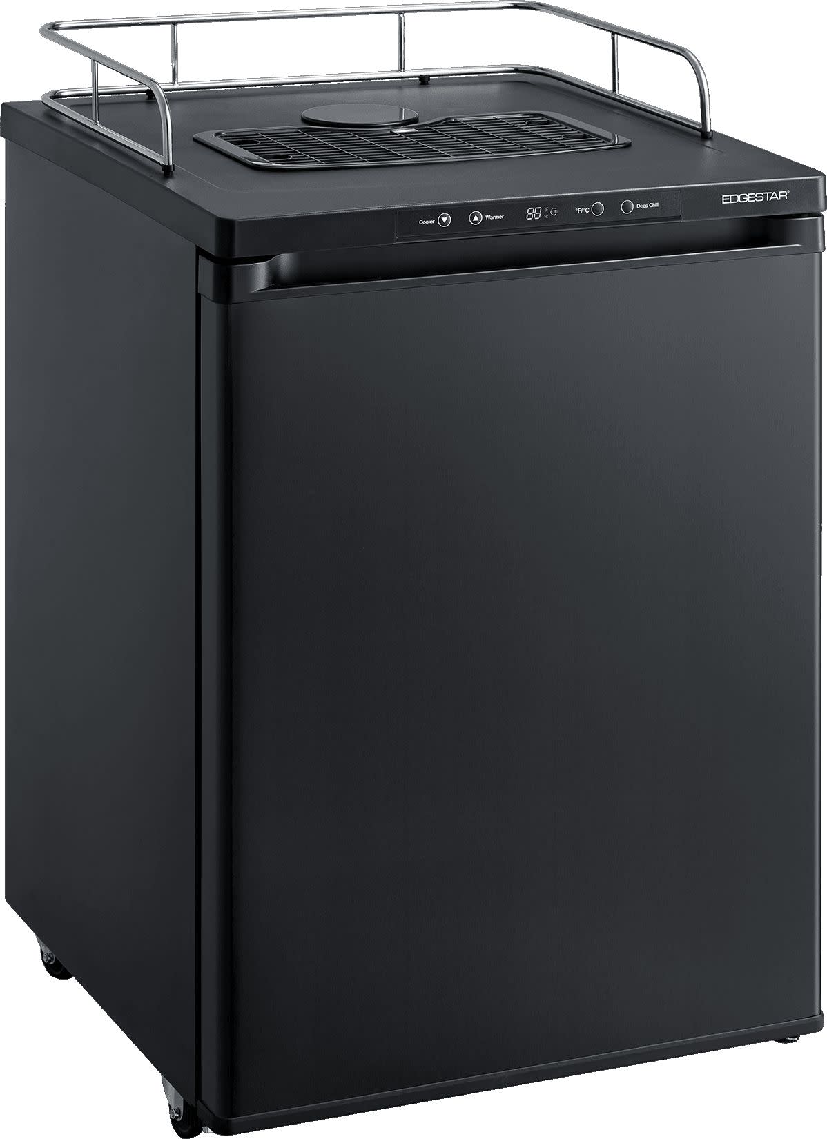 Details About Edgestar Br3002 24 Inch Wide Kegerator Conversion Refrigerator For Full Size Keg