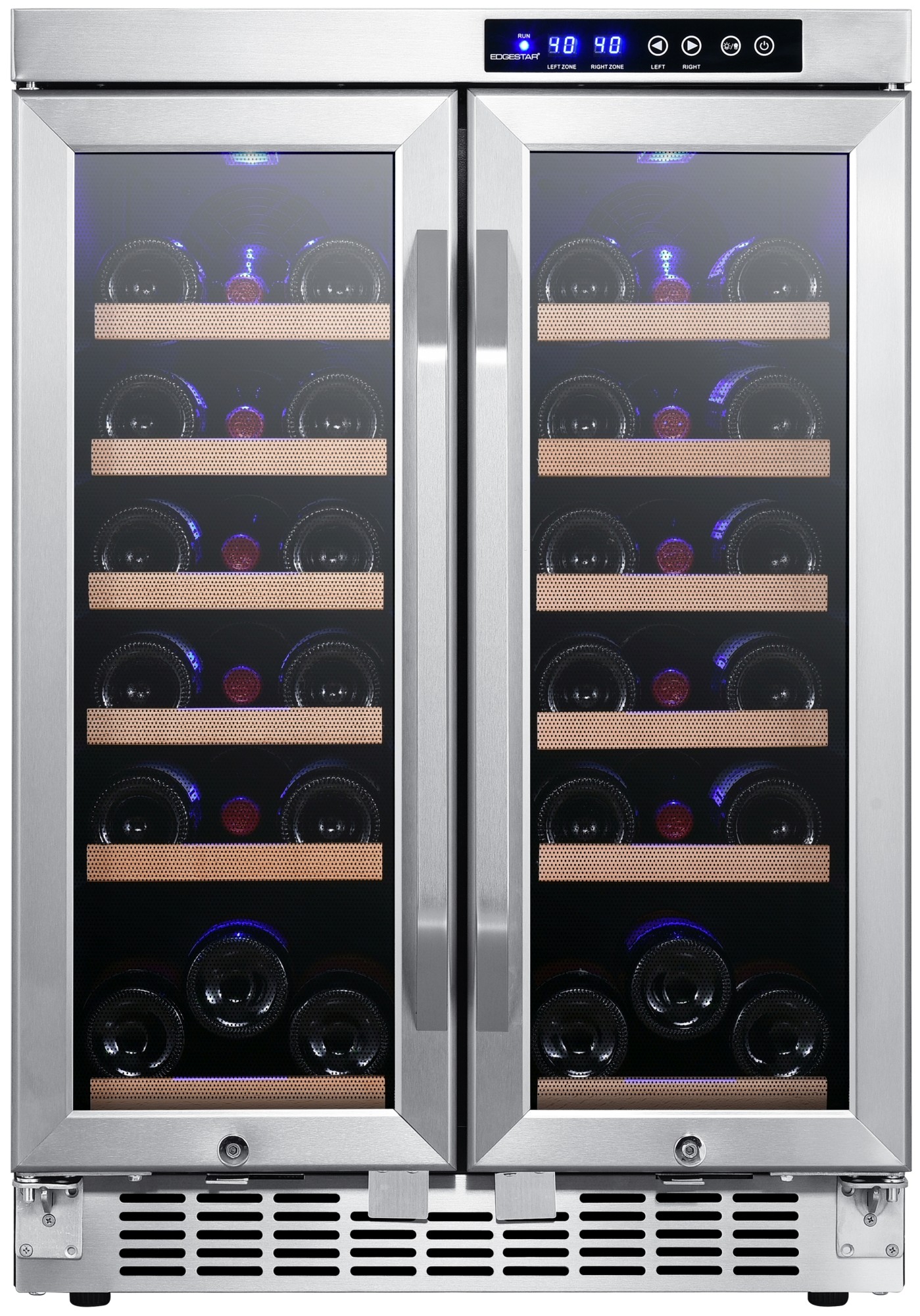 EdgeStar CWR362FD 24" Wide 36 Bottle BuiltIn Wine Cooler with Dual