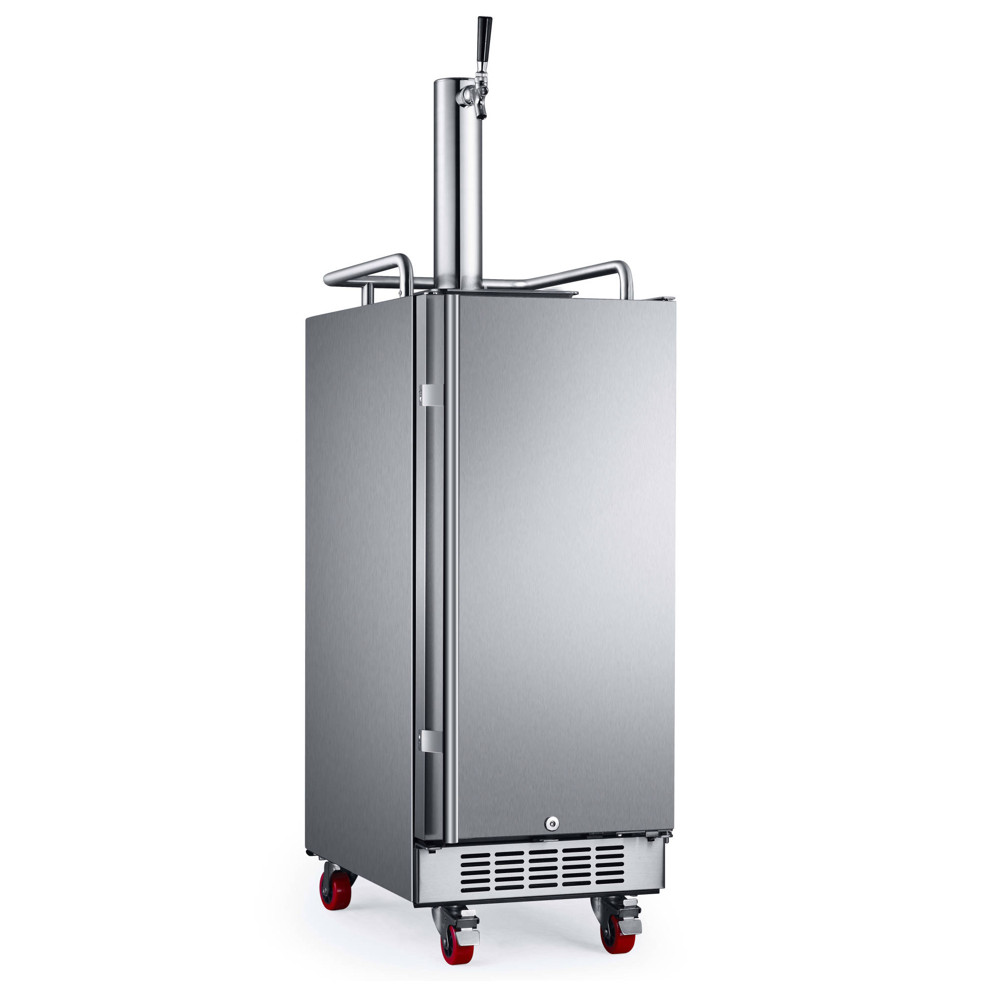 stainless kegerator