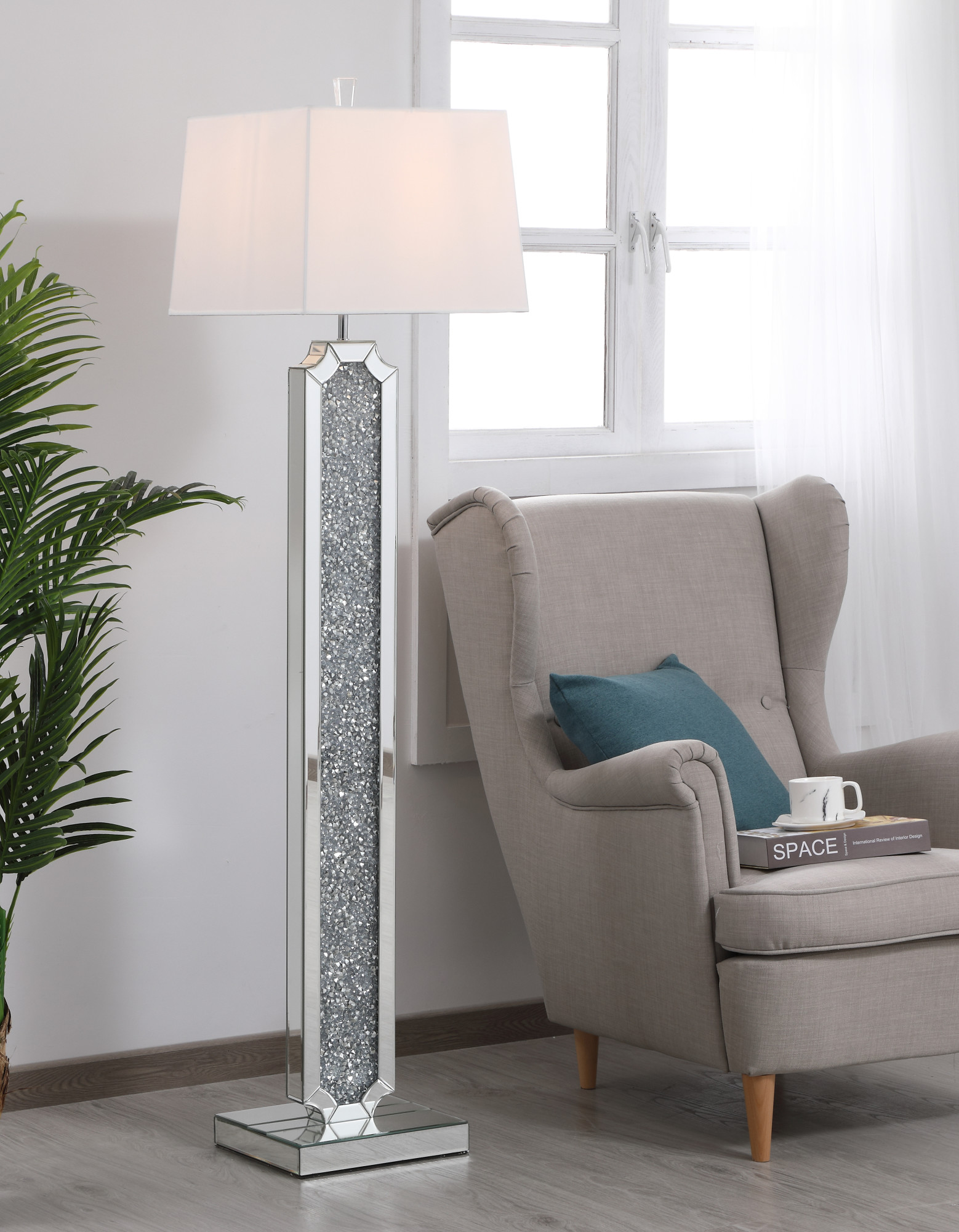 sparkle floor lamp