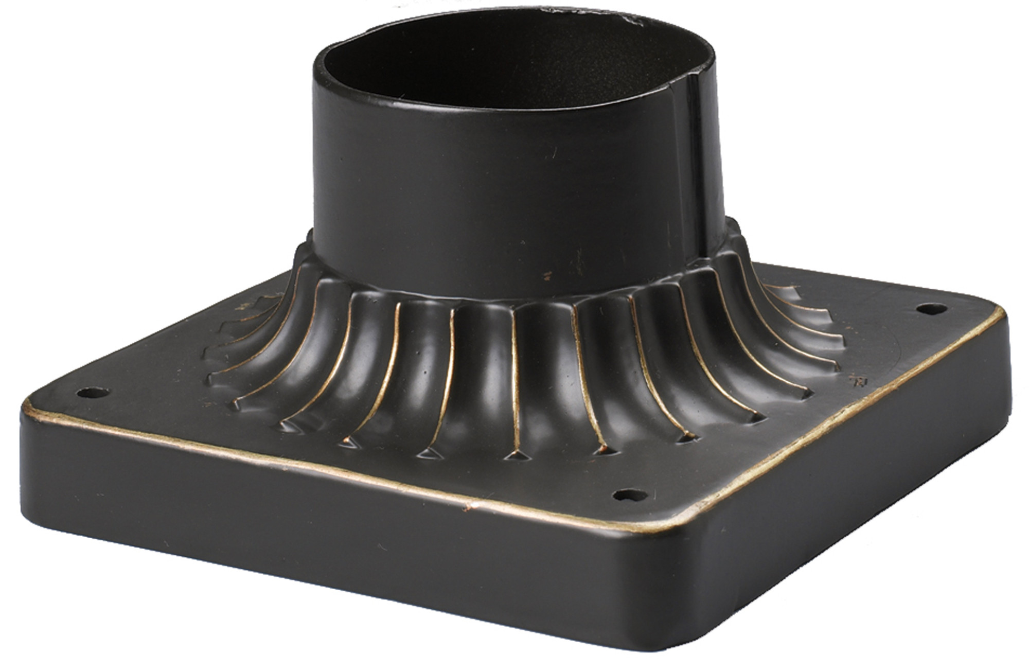 Elk Lighting 43003 6"W Decorative Post Base Cover for Outdoor Bronze