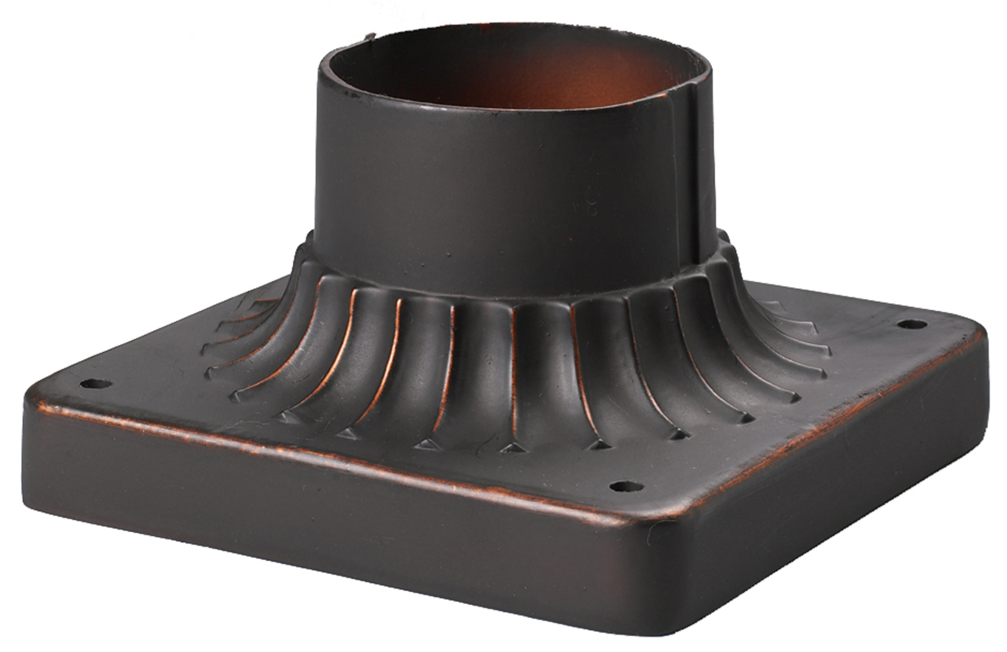 Elk Lighting 43003 6"W Decorative Post Base Cover for Outdoor Bronze