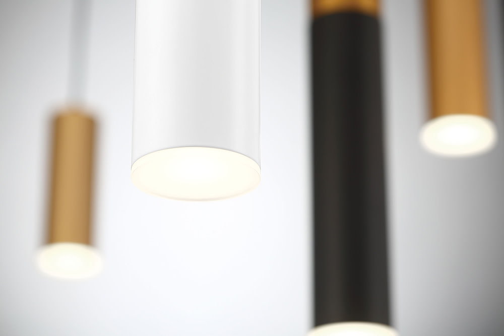 Eurofase Lighting 37182-021 Neptune 5"W LED Mini Pendant - Black - Picture 11 of 12