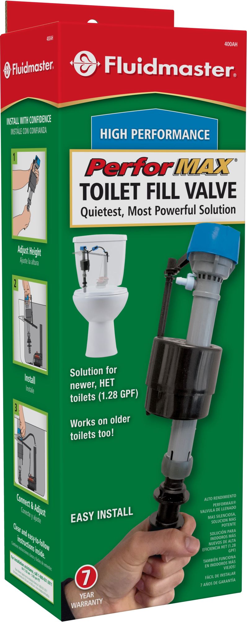 Fluidmaster 400ARHR Performax Toilet Fill Valve 313030646675 eBay