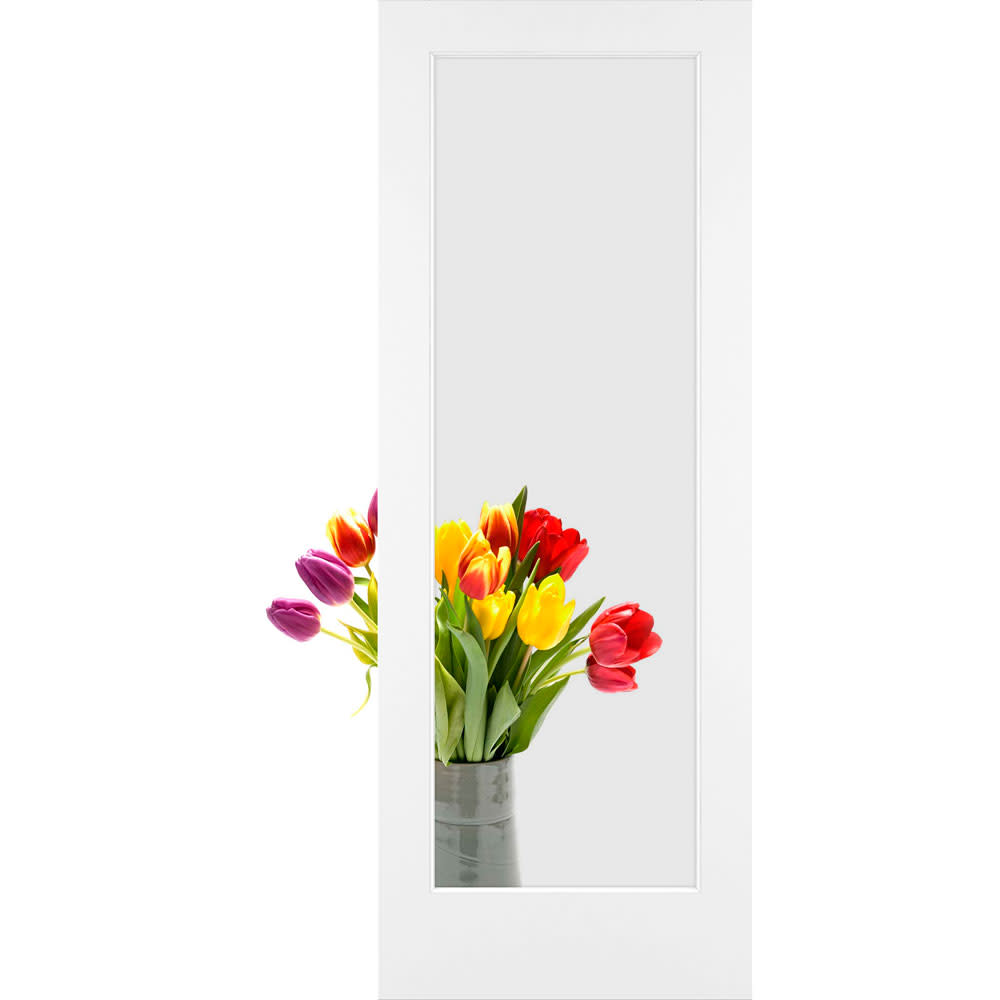 Frameport Cgl Pd 1l 6 2 3x3 Clear Glass 36 Inch By 80 Inch 1 Lite