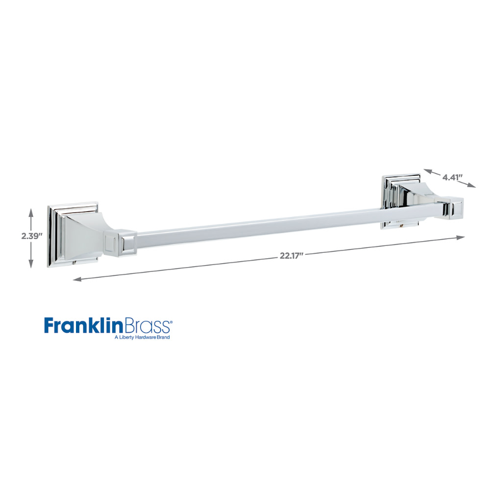 Franklin Brass 11018 Nickel Lynwood 20" Towel Bar eBay