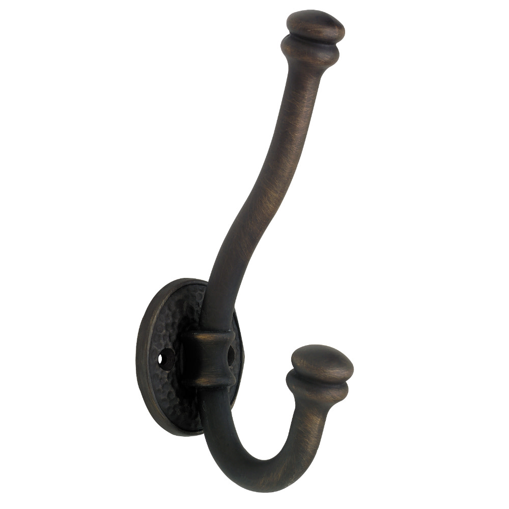 Franklin Brass FBHAMH5-C Bronze Double Prong Coat & Hat Hook | eBay