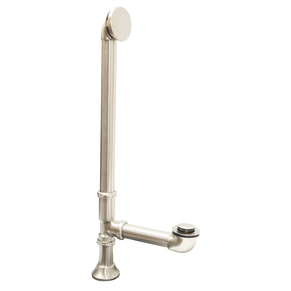 Giagni CTDRN Nickel Contemporary Clawfoot ToeTap Drain Assembly eBay