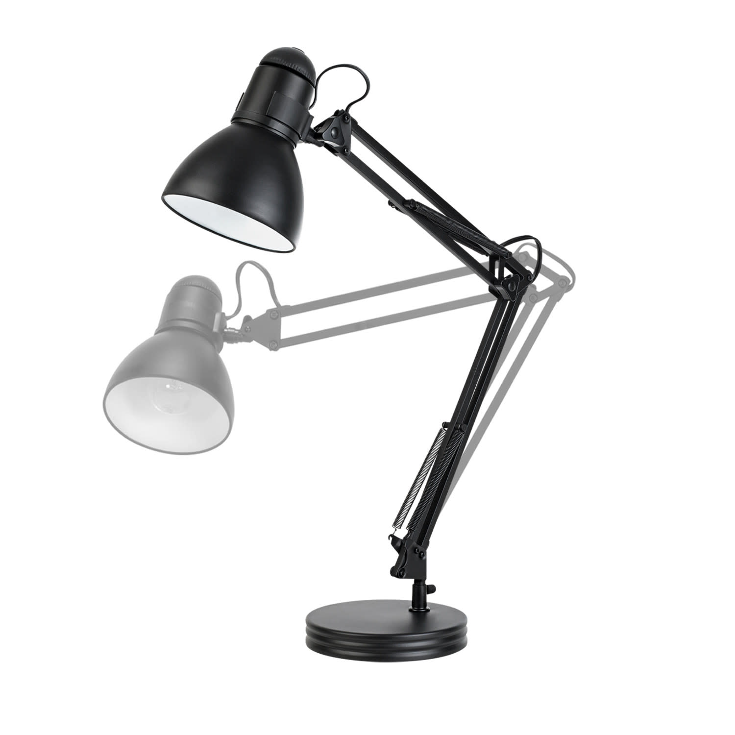 Globe Electric 5698601 Black Architect 1 Boom Arm Desk Lamp eBay