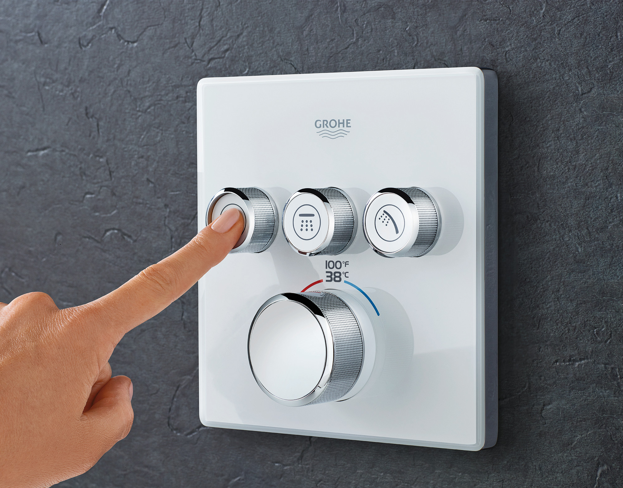 grohe temperature control valve