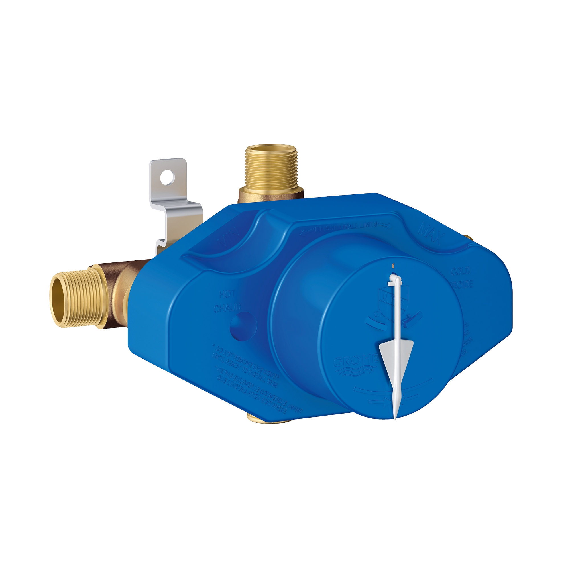 Grohe 35 015 Universal Pressure Balance Rough-In Valve With Universal ...