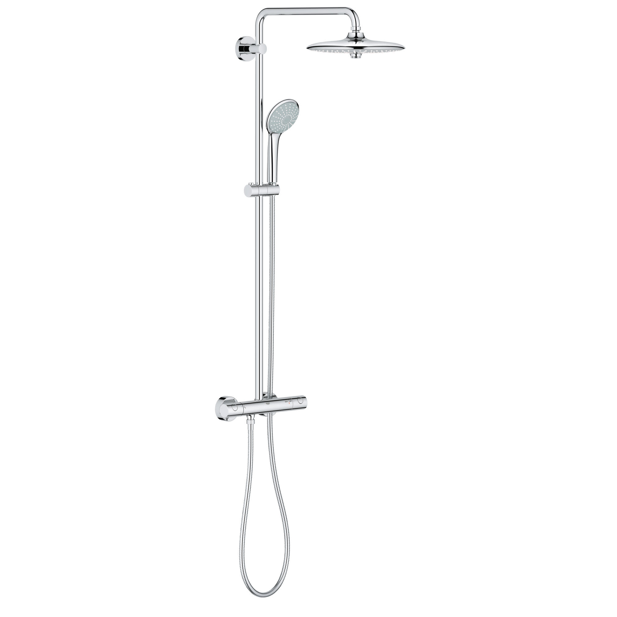 Grohe 26 128 1 Euphoria 260 2.5 GPM Shower System - Chrome ...