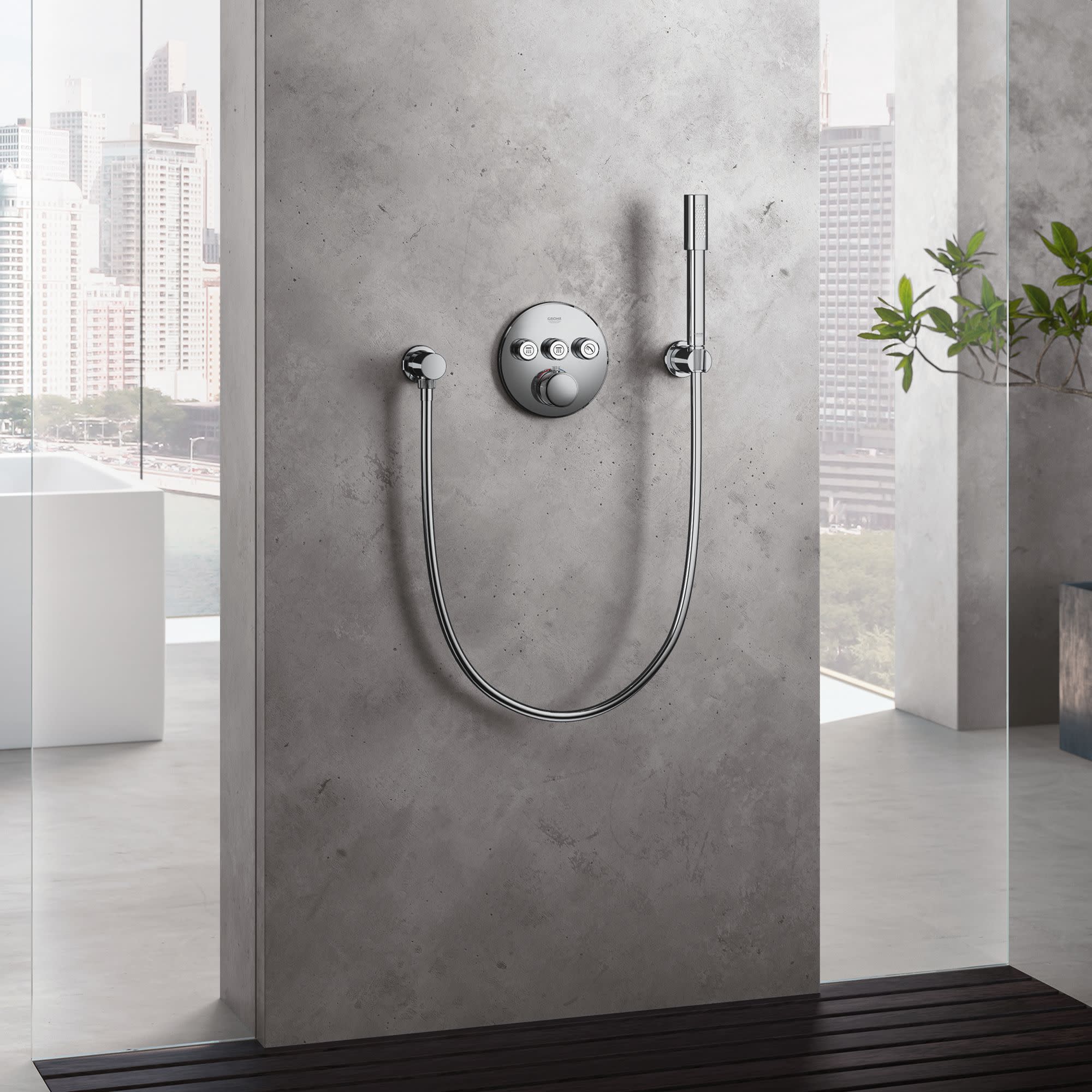 grohe wall hung