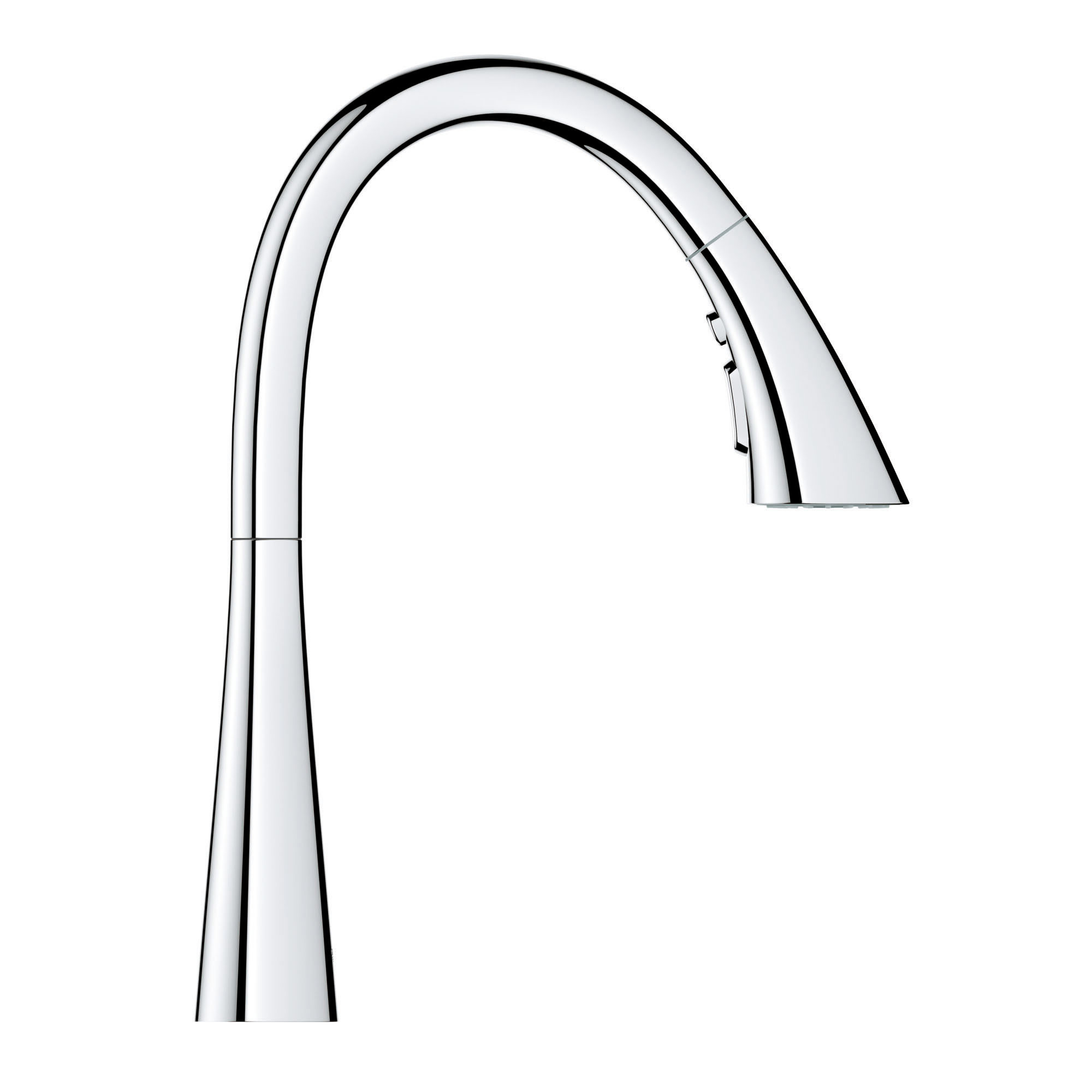 Grohe 32 298 3 Ladylux L2 1.75 GPM 1 Hole Pull Down Kitchen - Silver | eBay