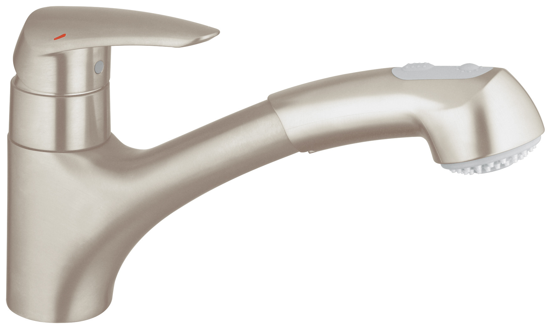 Grohe 33 330 Eurodisc PullOut Kitchen Faucet Silver eBay