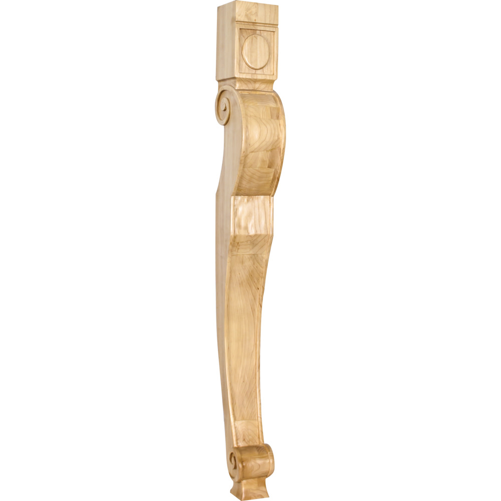 Hardware Resources LEGD2 Leg Natural Rubberwood eBay