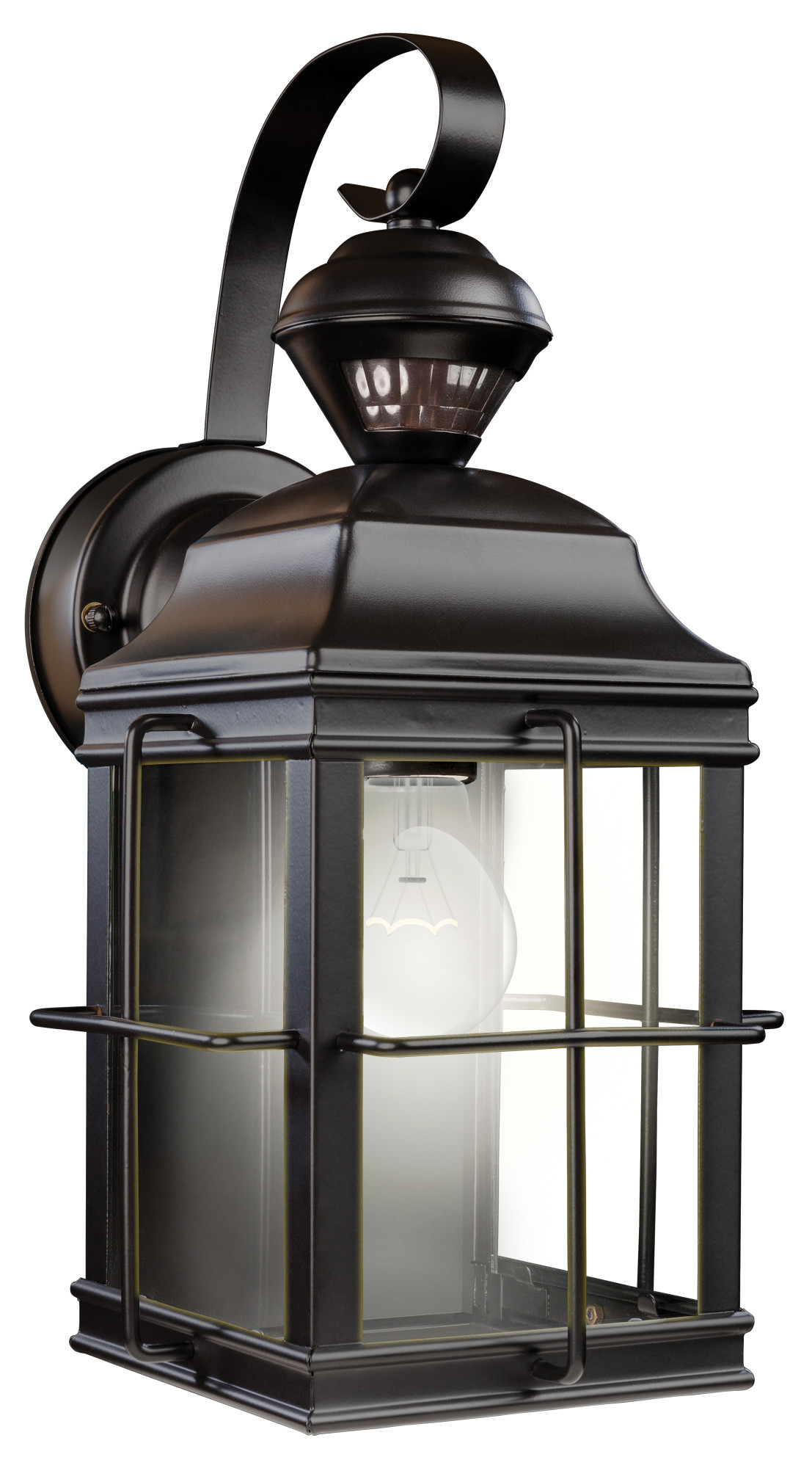 Heath Zenith HZ-4144 New England 1 Light 150 Degree Motion - Black | EBay