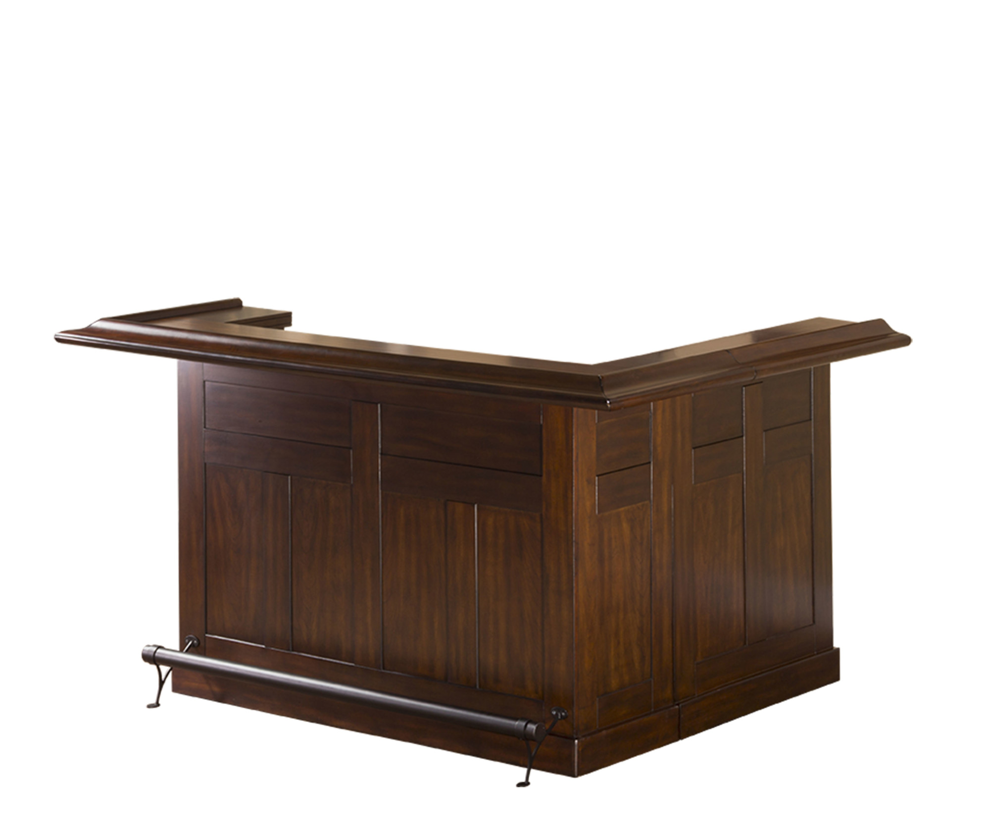 Hillsdale Furniture CLASSIC-BAR-X Classic 78"W Wood Traditional - Brown