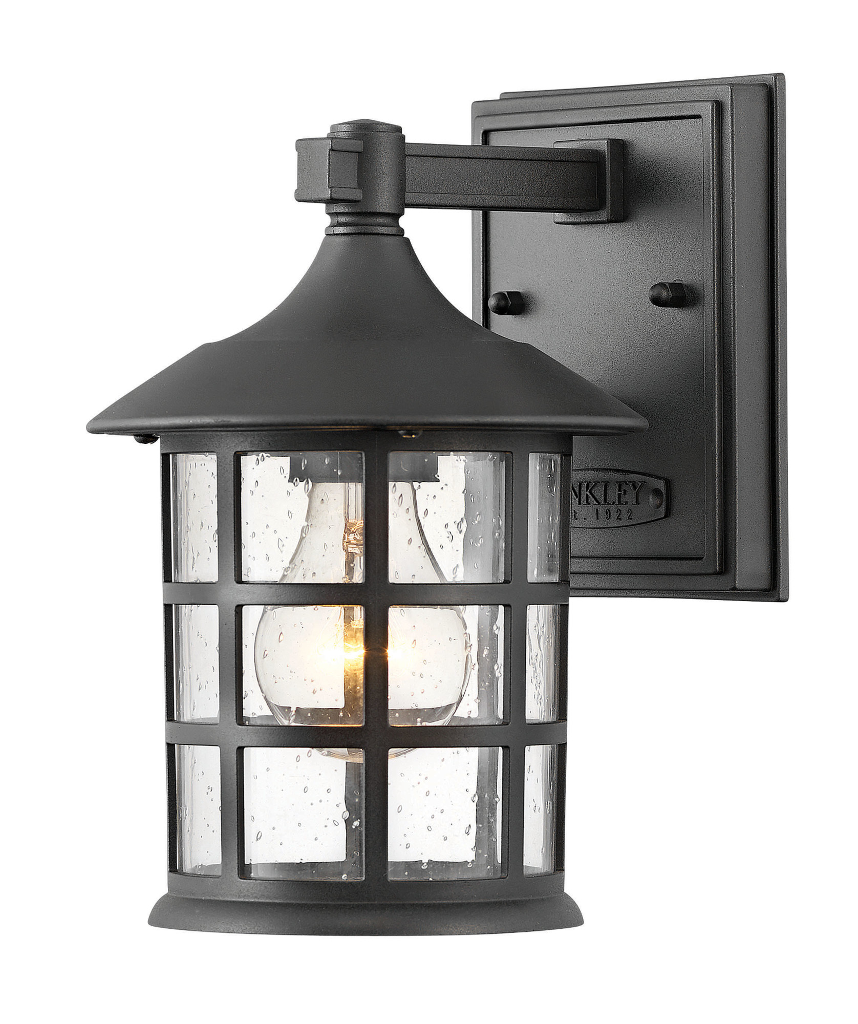 Hinkley Lighting 1860 Freeport 9" Tall Outdoor Wall Sconce Black eBay