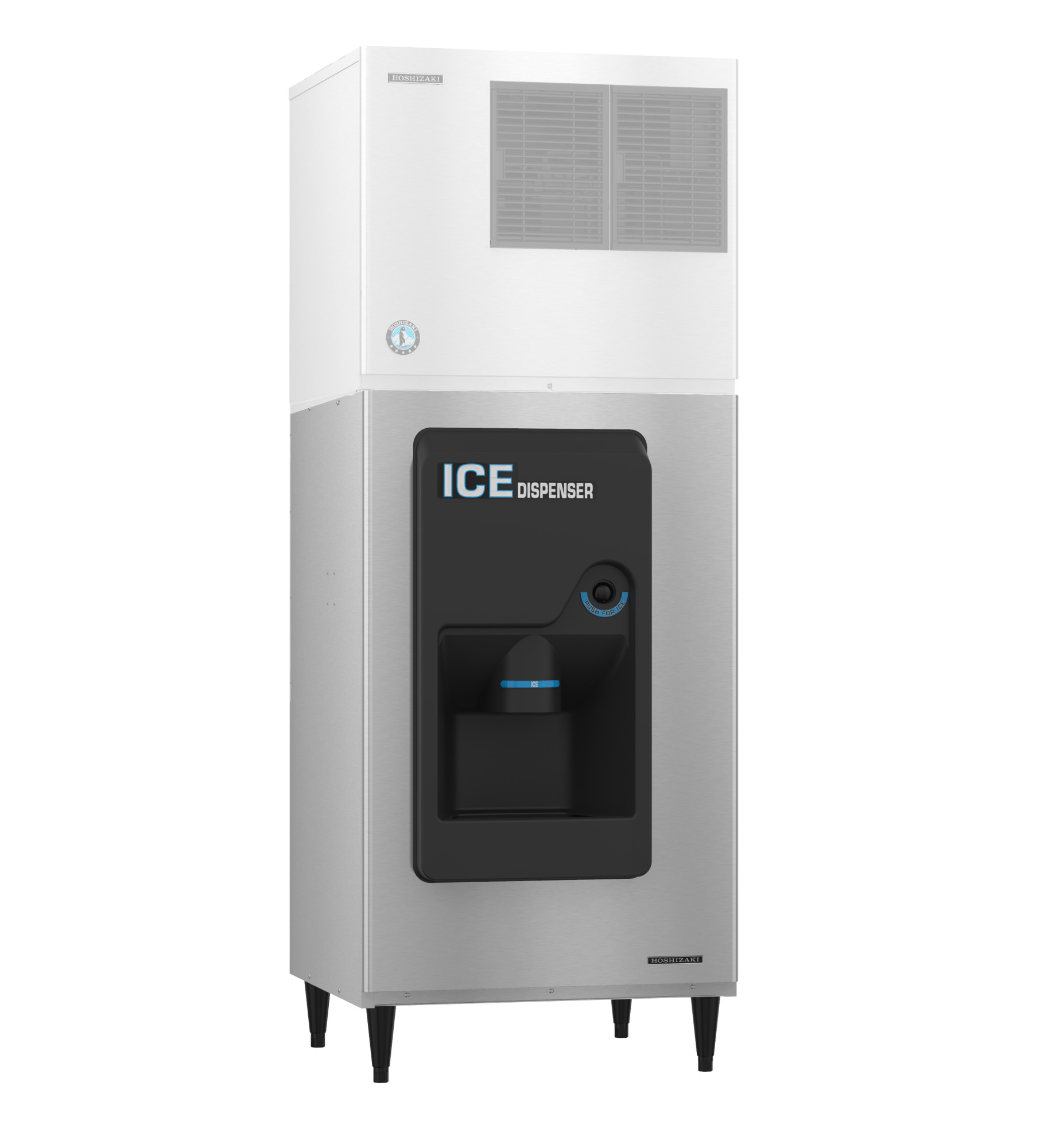 Hoshizaki DB200H Stainless Steel 200 Lb Hotel Ice Dispenser Less Ice