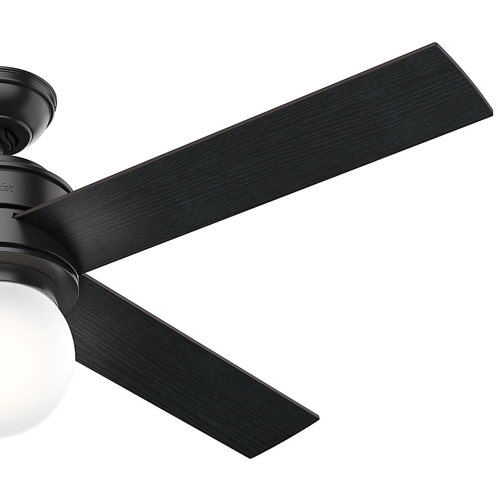Hunter 5932 Hepburn 52" 4 Blade Ceiling Fan Blades and LED Brass