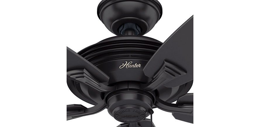 Hunter Rainsford 52 52" Indoor / Outdoor Ceiling Fan - 5 - Black | eBay