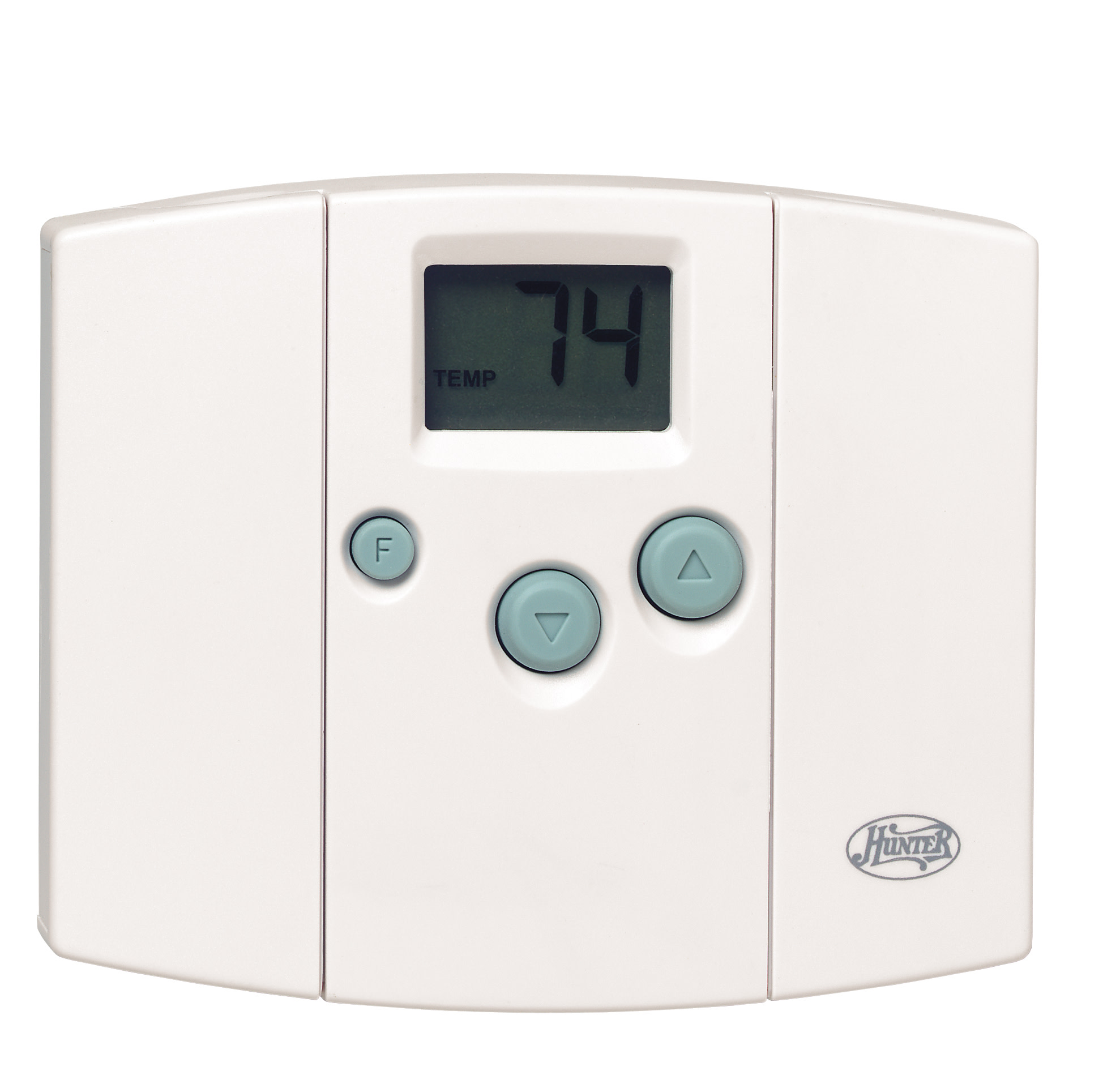 Hunter Home Comfort 42999 Digital NonProgrammable Thermostat White