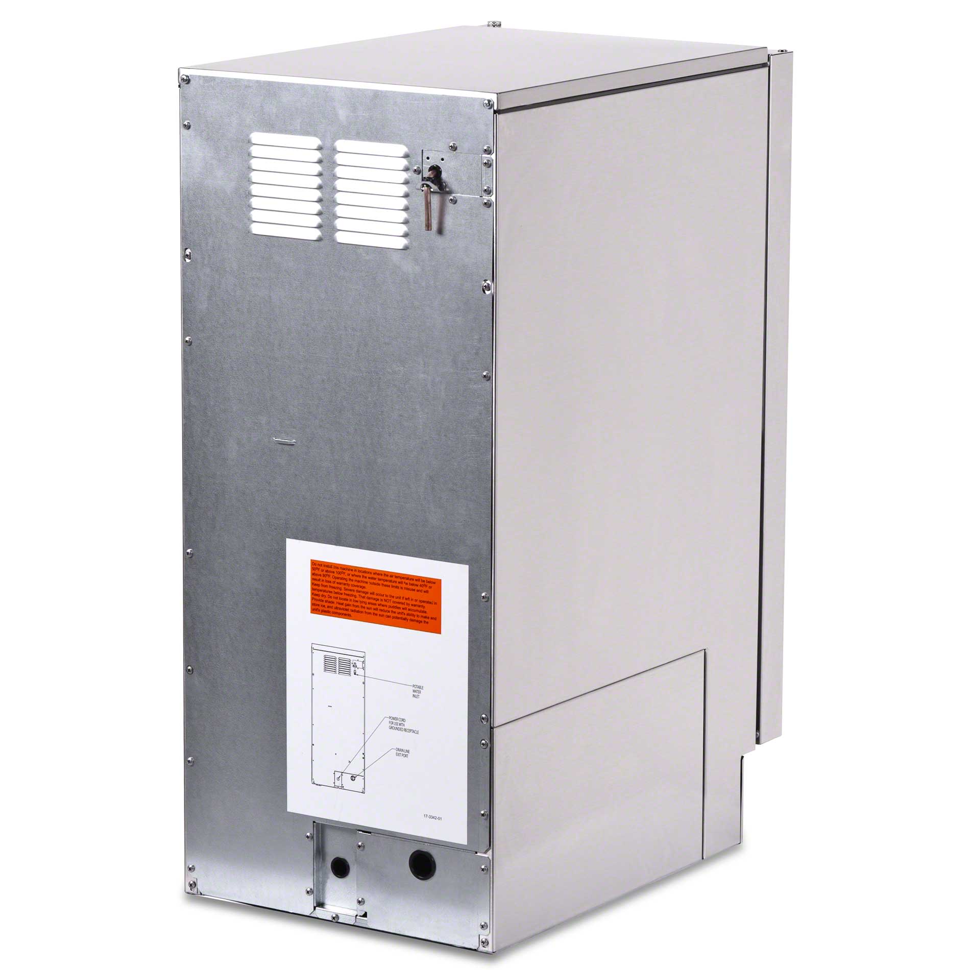 IceOMatic GEMU090 Nugget Ice Machine Stainless Steel 847808010318