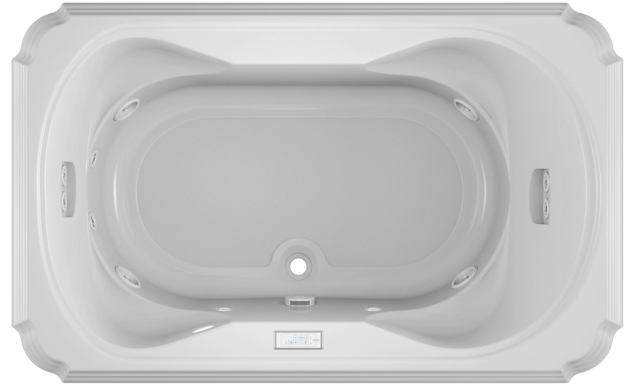 Jacuzzi BEL6642 WCR 4CH 66" x 42" Bellavista Drop In Luxury White eBay