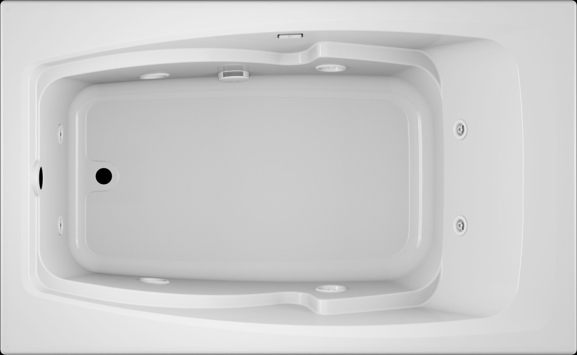 Jacuzzi CET6036 WLR 2XX 60" x 36" Cetra Drop In Comfort Whirlpool