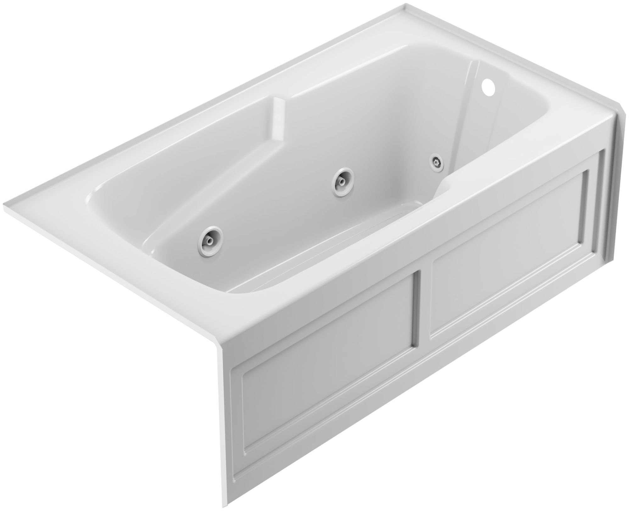 Jacuzzi CTS6032 WRL 2HX 60" x 32" Cetra Three Wall Alcove Comfort