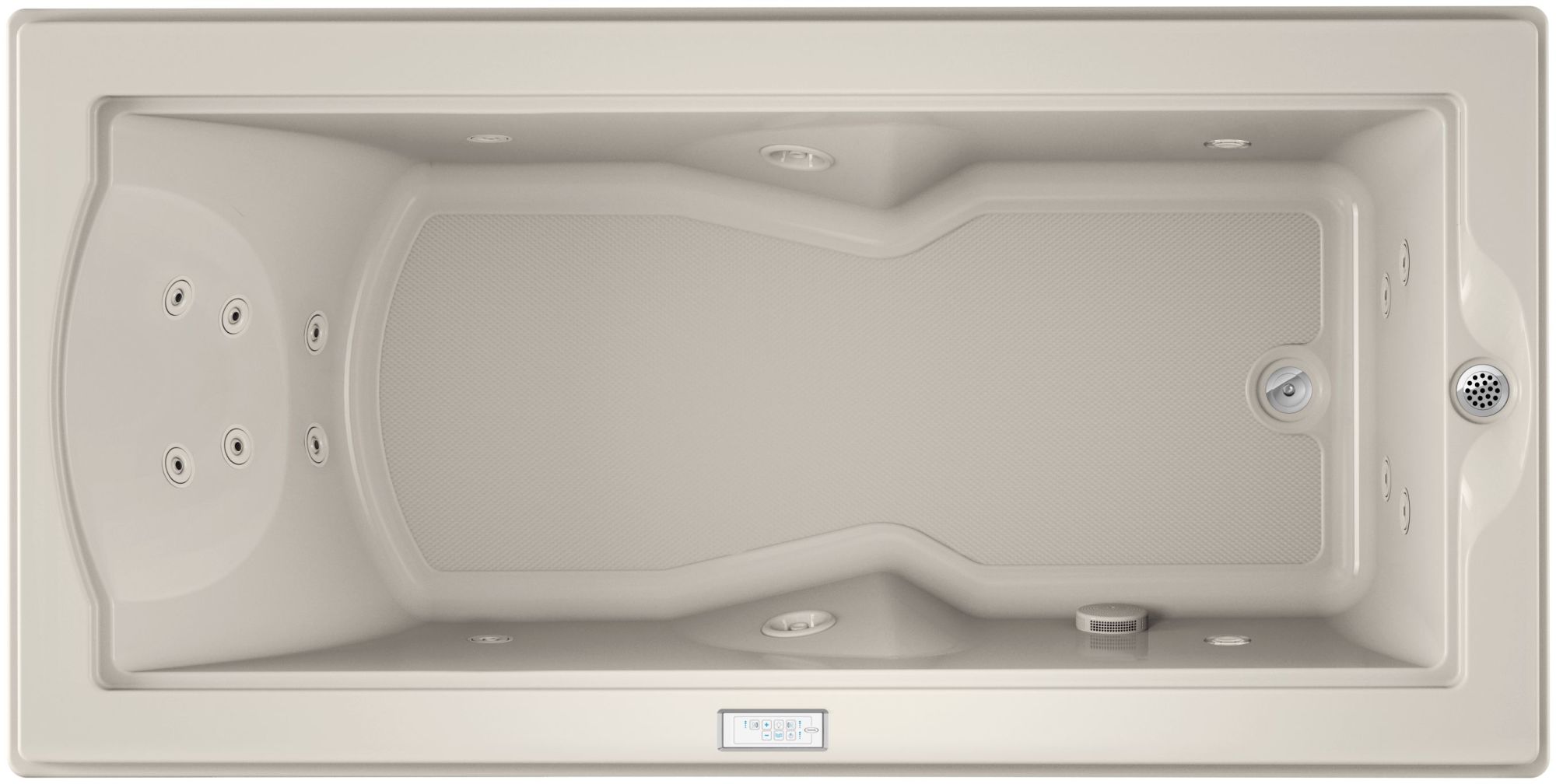 Jacuzzi FUZ7236 WRL 4CH 72" x 36" Fuzion Drop In Luxury Whirlpool