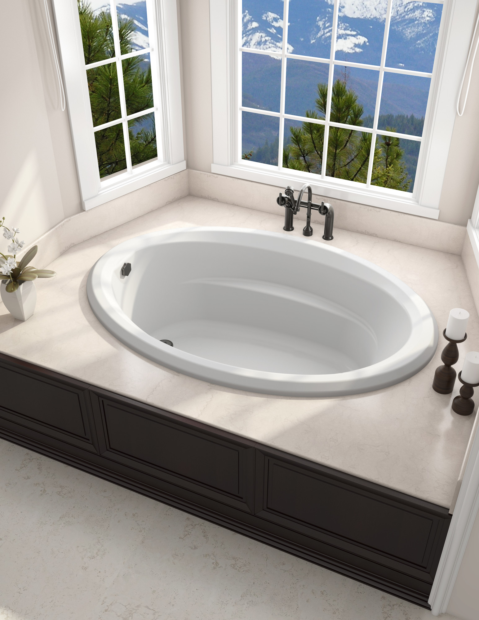 Details About Jacuzzi J4d6042 Bux Xxx 60 X 42 Signature Drop In Soaking Bathtub White